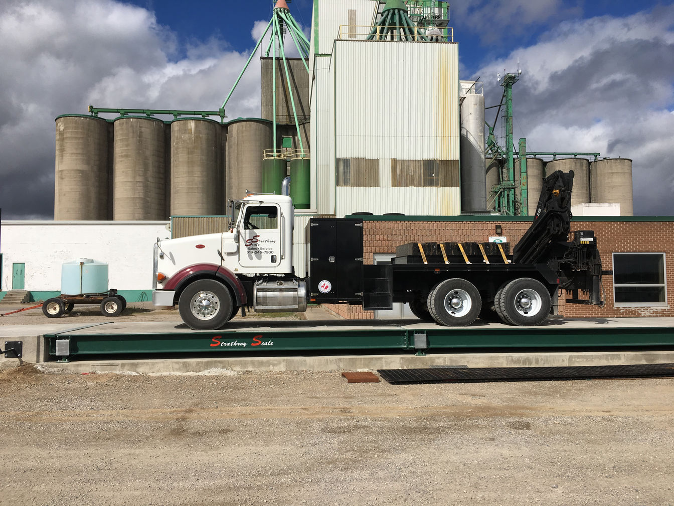 Strathroy Scale Truck Scale Installation