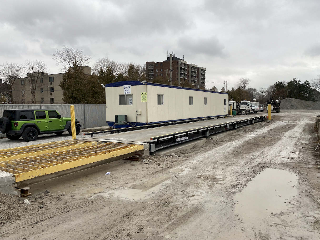 Southwestern Sales, Windsor, Weigh Scale Installation. Project photo.